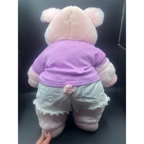 2003 Retired Build a Bear Pudgie Pink Pig - Picture 2 of 5